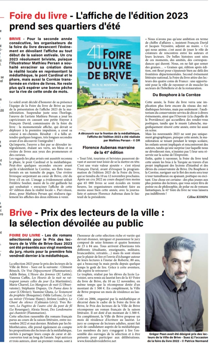 Brive Foire Du Livre Affiche Dition